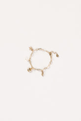 Alice Charm Bracelet - Gold
